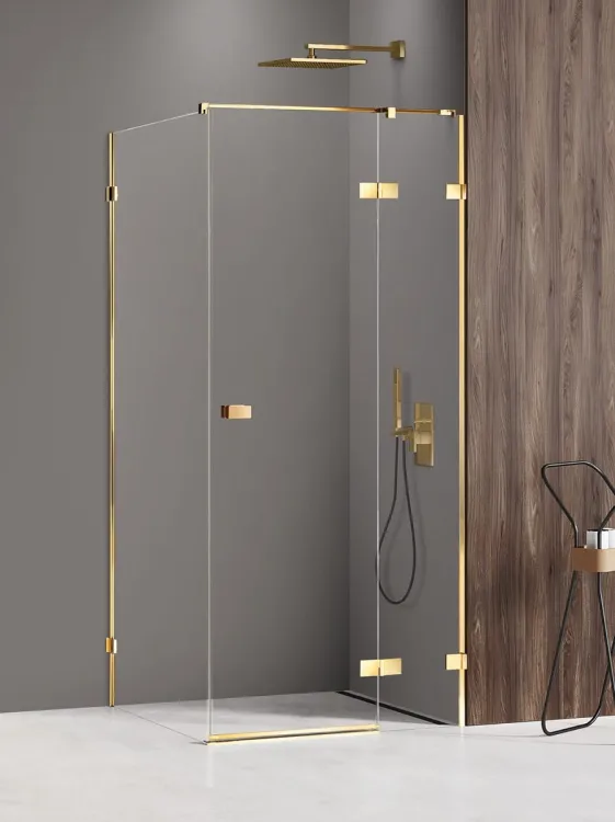 KABINA AVEXA GOLD SHINE 1D PROSTOKĄTNA P 120x110x200 CZYSTE 6mm ACTIVE SHIELD 2.0