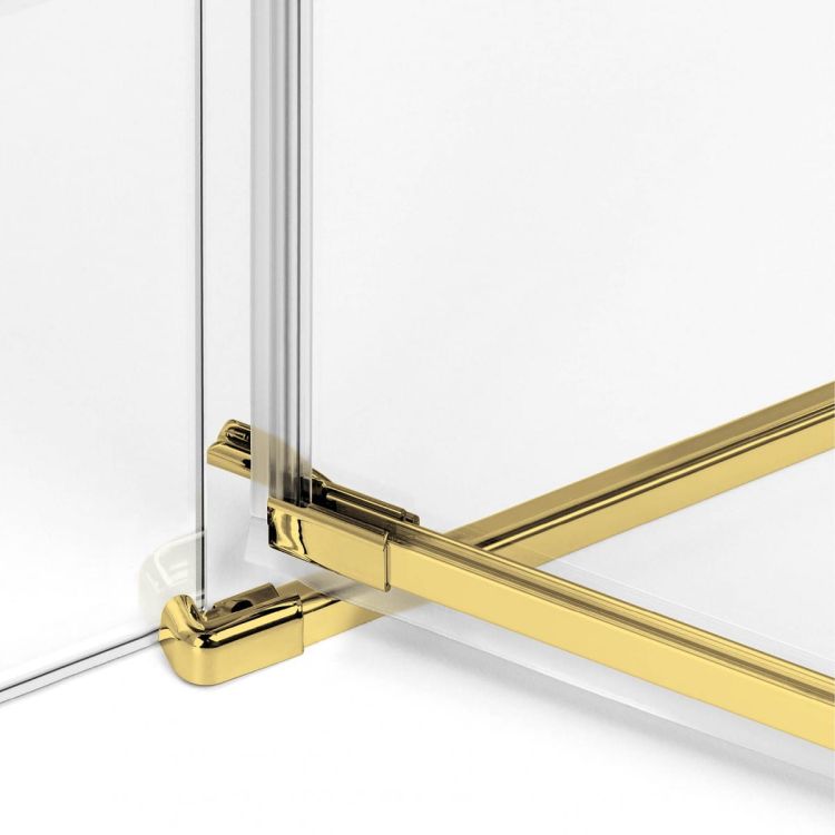 KABINA AVEXA GOLD SHINE 2D PROSTOKĄTNA  90x110x200 CZYSTE 6mm ACTIVE SHIELD 2.0