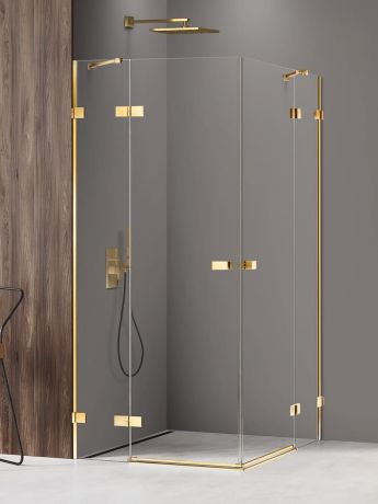 Przejdź do produktu KABINA AVEXA GOLD SHINE 2D PROSTOKĄTNA  100x120x200 CZYSTE 6mm ACTIVE SHIELD 2.0