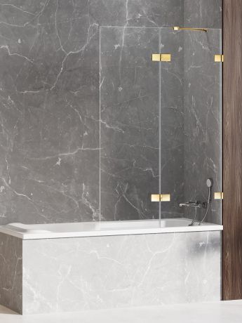 Przejdź do produktu NZ2 PARAWAN NAWANNOWY AVEXA GOLD SHINE 1D L 100x150 CZYSTE 6mm ACTIVE SHIELD 2.0