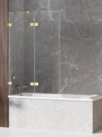 Przejdź do produktu NZ4 PARAWAN NAWANNOWY AVEXA GOLD SHINE 1D P 120x150 CZYSTE 6mm ACTIVE SHIELD 2.0