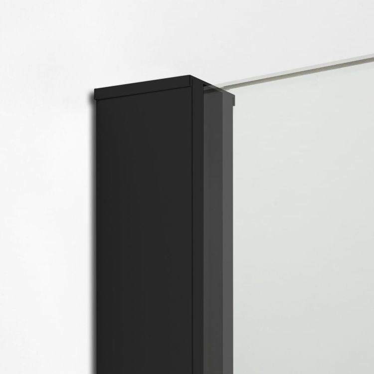PARAWAN NAWANNOWY NEW MODUS BLACK U 80x150 CZYSTE 8mm ACTIVE SHIELD 2.0  WSP. PROSTOPADŁY