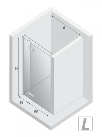 Przejdź do produktu DRZWI WNĘKOWE NEW RENOMA 1D L 80x195 CZYSTE 6mm ACTIVE SHIELD 2.0  WSP. RÓWNOLEGŁY