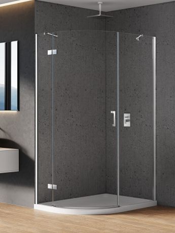 Przejdź do produktu NZ2 KABINA NEW MERANA 1D ASYMETRYCZNA P 120x85x195 CZYSTE 6mm ACTIVE SHIELD 2.0