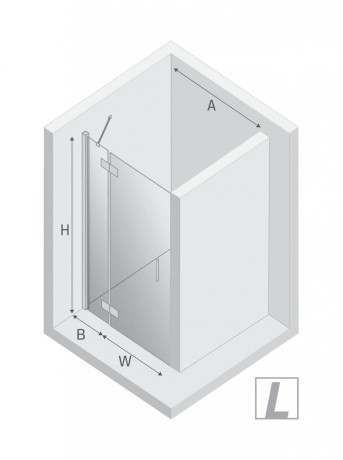 Przejdź do produktu NZ2 DRZWI WNĘKOWE NEW RENOMA BLACK 1D L 100x195 CZYSTE 6mm ACTIVE SHIELD 2.0