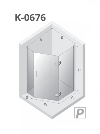 Przejdź do produktu KABINA NEW AZURA BLACK 1D ASYMETRYCZNA P 90x90x195 CZYSTE 6mm ACTIVE SHIELD 2.0