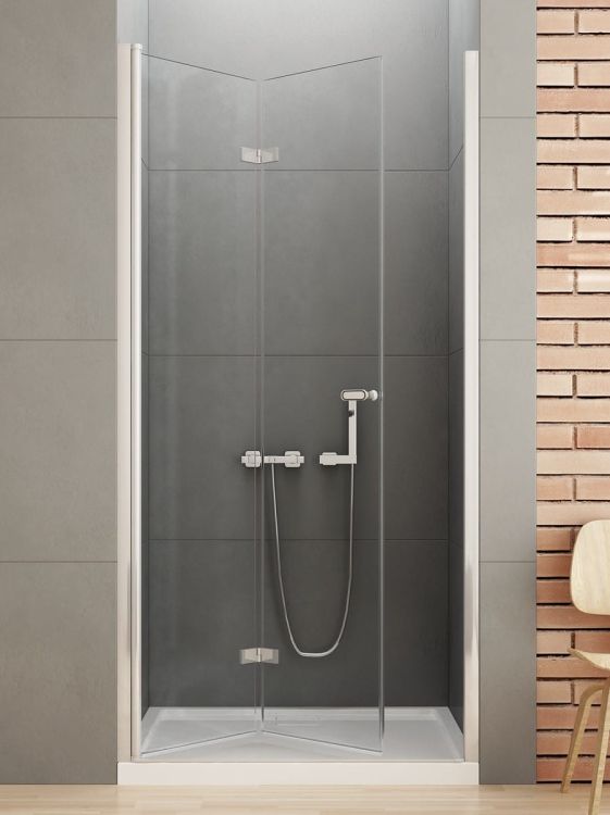 DRZWI WNĘKOWE NEW SOLEO 1D L 80x195 CZYSTE 6mm ACTIVE SHIELD 2.0