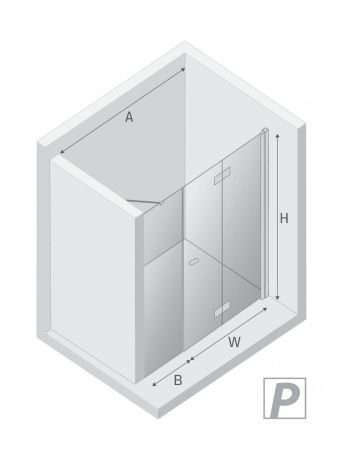 Przejdź do produktu DRZWI WNĘKOWE NEW SOLEO 1D P 100x195 CZYSTE 6mm ACTIVE SHIELD 2.0