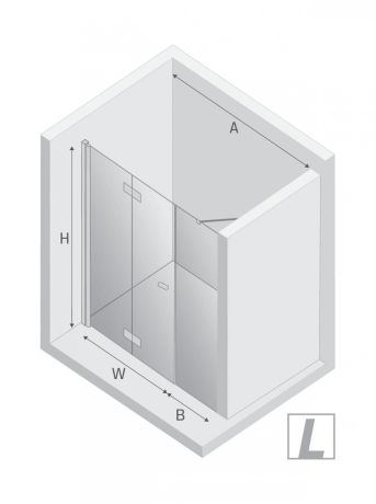 Przejdź do produktu DRZWI WNĘKOWE NEW SOLEO 1D L 130x195 CZYSTE 6mm ACTIVE SHIELD 2.0