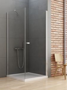 KABINA NEW SOLEO 1D PROSTOKĄTNA U 100x110x195 CZYSTE 6mm ACTIVE SHIELD 2.0