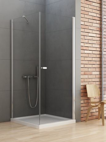 Przejdź do produktu KABINA NEW SOLEO 1D PROSTOKĄTNA U 100x110x195 CZYSTE 6mm ACTIVE SHIELD 2.0