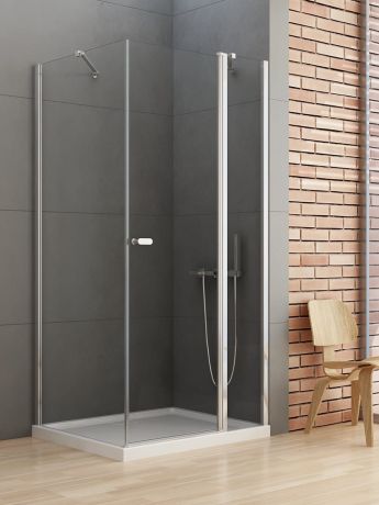 Przejdź do produktu KABINA NEW SOLEO 1D PROSTOKĄTNA U 100x80x195 CZYSTE 6mm ACTIVE SHIELD 2.0