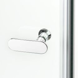 NZ4 KABINA NEW SOLEO 1D PROSTOKĄTNA U 100x110x195 CZYSTE 6mm ACTIVE SHIELD 2.0