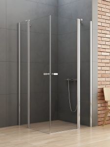 KABINA NEW SOLEO 2D PROSTOKĄTNA U 100x120x195 CZYSTE 6mm ACTIVE SHIELD 2.0