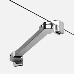 NZ4 KABINA NEW SOLEO 1D KWADRATOWA L 100x100x195 CZYSTE 6mm ACTIVE SHIELD 2.0