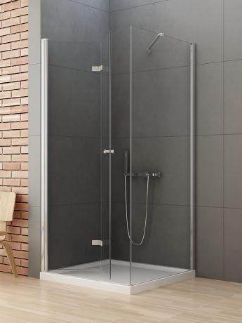 Przejdź do produktu KABINA NEW SOLEO 1D PROSTOKĄTNA L 100x80x195 CZYSTE 6mm ACTIVE SHIELD 2.0