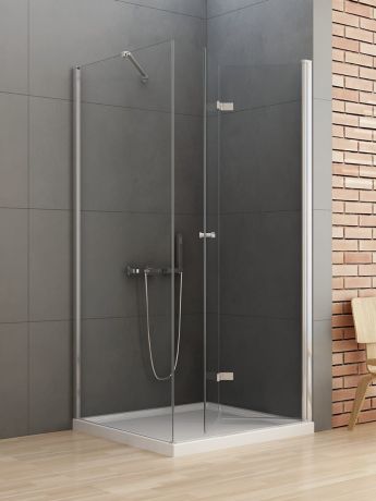 Przejdź do produktu KABINA NEW SOLEO 1D PROSTOKĄTNA P 80x110x195 CZYSTE 6mm ACTIVE SHIELD 2.0