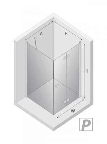 Przejdź do produktu KABINA NEW SOLEO 1D PROSTOKĄTNA P 90x100x195 CZYSTE 6mm ACTIVE SHIELD 2.0