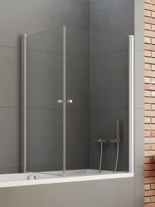 PARAWAN NAWANNOWY NEW SOLEO 2D U 90x70x140 CZYSTE 6mm ACTIVE SHIELD 2.0