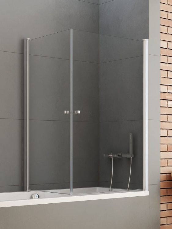 PARAWAN NAWANNOWY NEW SOLEO 2D U 90x70x140 CZYSTE 6mm ACTIVE SHIELD 2.0