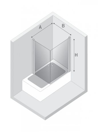 Przejdź do produktu PARAWAN NAWANNOWY NEW SOLEO 2D U 90x70x140 CZYSTE 6mm ACTIVE SHIELD 2.0