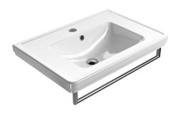 CLASSIC umywalka ceramiczna 75x50 cm, biały ExtraGlaze