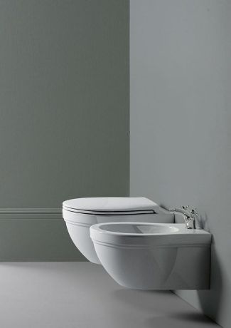 Przejdź do produktu CLASSIC WC wiszące 37x55 cm, biały ExtraGlaze