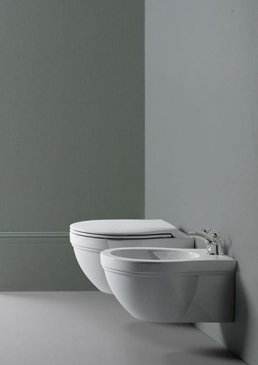 CLASSIC WC wiszące 37x55 cm, biały ExtraGlaze
