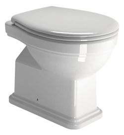 CLASSIC miska WC 37x54 cm, tylny odpływ, biały ExtraGlaze