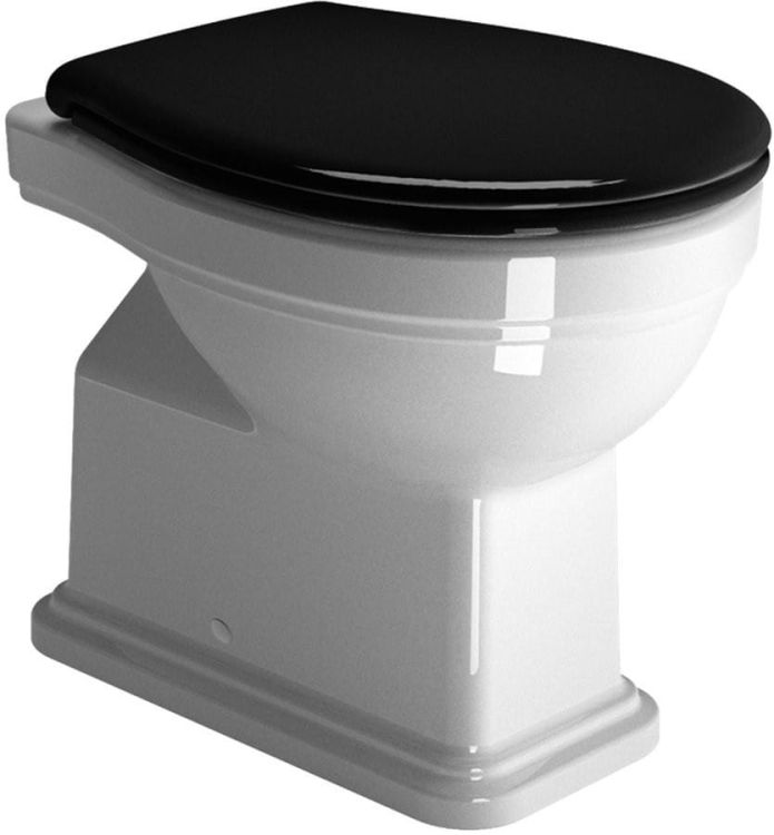 CLASSIC miska WC 37x54 cm, tylny odpływ, biały ExtraGlaze