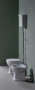 CLASSIC miska WC 37x54 cm, tylny odpływ, biały ExtraGlaze