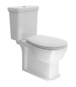 CLASSIC miska WC kombi, dolny/tylny odpływ, biały ExtraGlaze