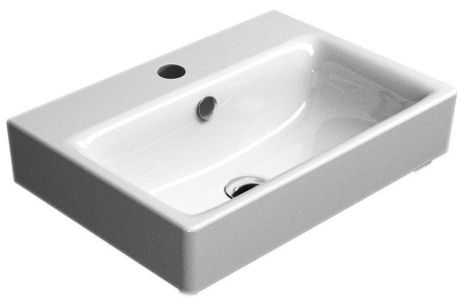 Przejdź do produktu SAND umywalka ceramiczna 55x40 cm, biały ExtraGlaze