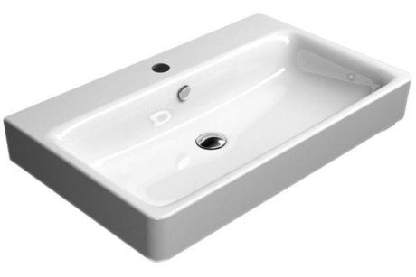 Przejdź do produktu SAND umywalka ceramiczna 80x50 cm, biały ExtraGlaze