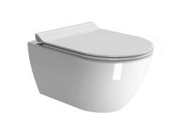 PURA WC wiszące, Swirlflush, 55x36 cm, biały ExtraGlaze