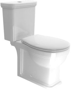 CLASSIC kompakt WC, odpływ dolny/tylny, biały
