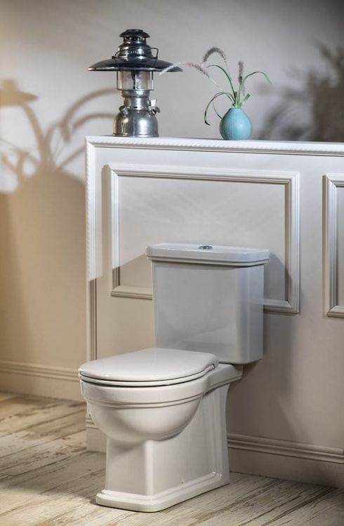 CLASSIC kompakt WC, odpływ dolny/tylny, biały