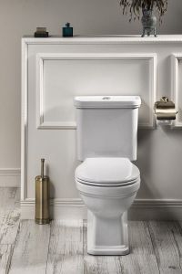 CLASSIC kompakt WC, odpływ dolny/tylny, biały