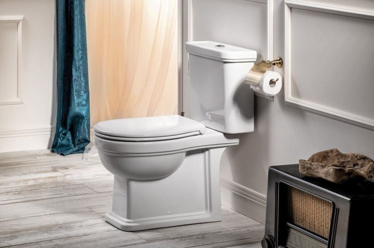 CLASSIC kompakt WC, odpływ dolny/tylny, biały