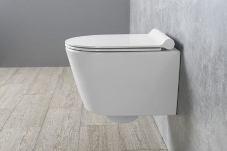 Przejdź do produktu KUBE X, NORM deska WC Soft Close SLIM, duroplast, biała