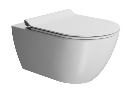 Przejdź do produktu PURA WC wiszące, Swirlflush, 55x36 cm, biały dual-mat
