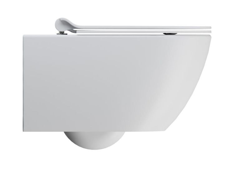 PURA WC wiszące, Swirlflush, 55x36 cm, biały dual-mat