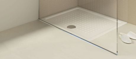 Przejdź do produktu Brodzik ceramiczny prostokąt 100x80x4,5 cm