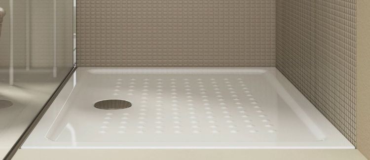 Brodzik ceramiczny prostokąt 100x80x4,5 cm