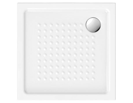 Przejdź do produktu Brodzik ceramiczny kwadrat 80x80x4,5 cm