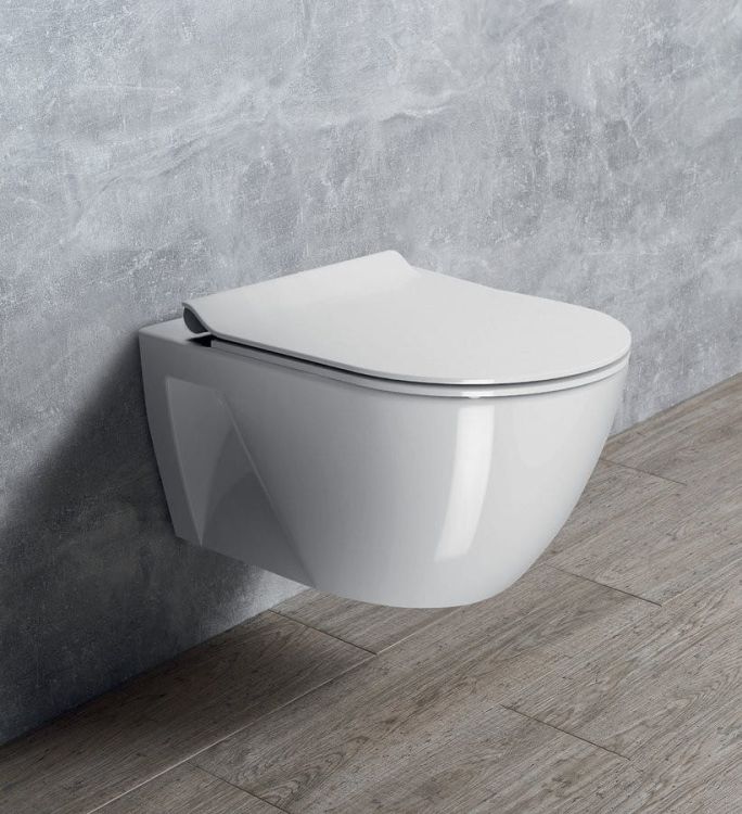PURA WC wiszące, Swirlflush, 36x55 cm, biały ExtraGlaze