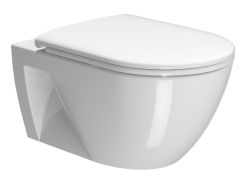 PURA WC wiszące, Swirlflush, 36x55 cm, biały ExtraGlaze