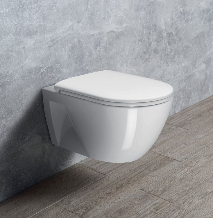 PURA WC wiszące, Swirlflush, 36x55 cm, biały ExtraGlaze