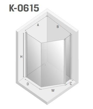 Przejdź do produktu NZ2 KABINA NEW SOLEO BLACK 1D PIĘCIOKĄTNA ASYMETRYCZNA U 100x80x195 CZYSTE 6mm ACTIVE SHIELD 2.0 KOLUMNA NA KR. ŚCIANCE