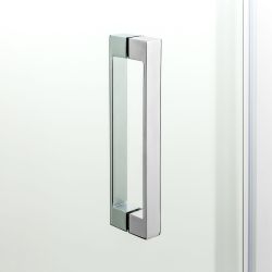 KABINA ALTA 1D PROSTOKĄTNA U 90x80x195 CZYSTE 6mm ACTIVE SHIELD 2.0